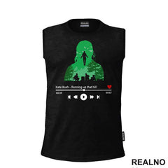 Playlist - Running Up That Hill - Green - Stranger Things - Majica