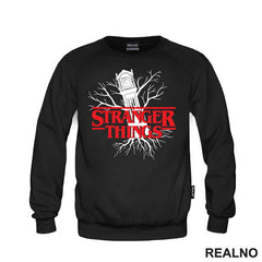 Logo And Clock - Stranger Things - Majica