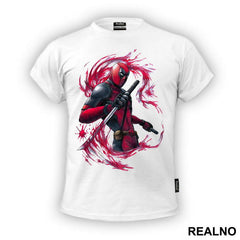 Never underestimate the stupidity of idiots - Deadpool - Majica