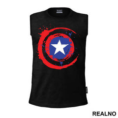 Shiled - Splashing - Captain America - Avengers - Majica