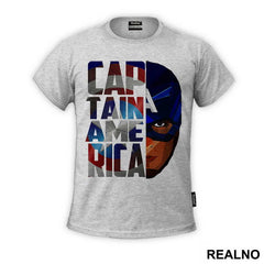 Head - Captain America - Avengers - Majica