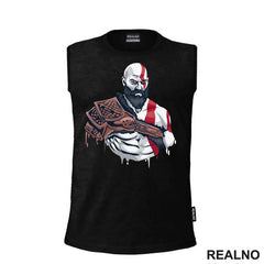 Dripping - Kratos - God Of War - Majica
