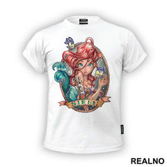 Sired Drawing - Sirene - Mermaid - Majica