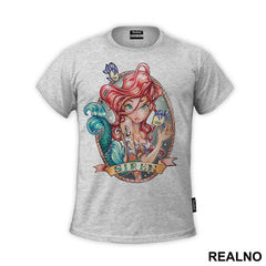 Sired Drawing - Sirene - Mermaid - Majica