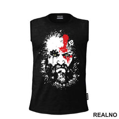 Face Splash - Kratos - God Of War - Majica