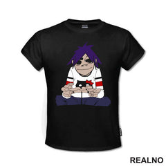 2-D - Gorillaz - Muzika - Majica