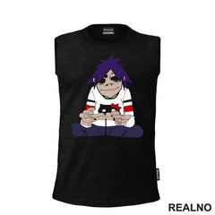 2-D - Gorillaz - Muzika - Majica