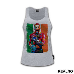 Drawing - Colors - Conor McGregor - MMA - Majica