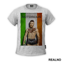 Portrait And The Flag - Conor McGregor - MMA - Majica