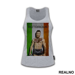 Portrait And The Flag - Conor McGregor - MMA - Majica