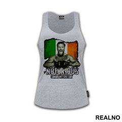 Picture And The Ireland Flag - Conor McGregor - MMA - Majica