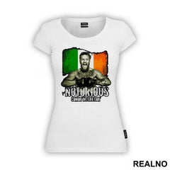 Picture And The Ireland Flag - Conor McGregor - MMA - Majica
