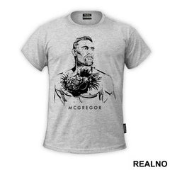 Black Portrait - Conor McGregor - MMA - Majica