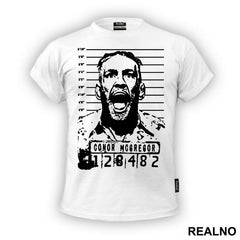 Mug Shot - Conor McGregor - MMA - Majica