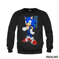 Logo In The Background - Sonic - Majica