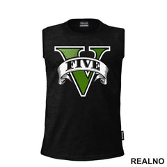 Green Logo - GTA 5 - Majica