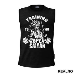 Training To Go Super Saiyan - Goku - Dragon Ball - Majica