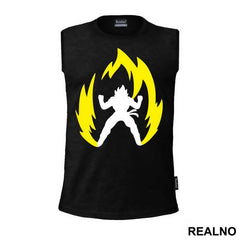Fire - Goku - Dragon Ball - Majica