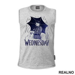 With An Umbrella - Purple Rain - Wednesday - Sreda - Majica