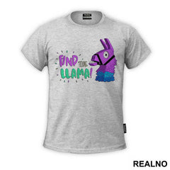 Find The Llama - Fortnite - Majica