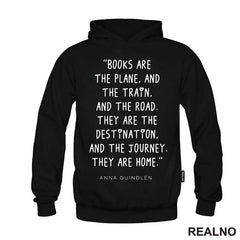 The Are Home - Quote - Books - Čitanje - Knjige - Majica