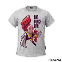 Saitama Illustration - One Punch Man - Majica