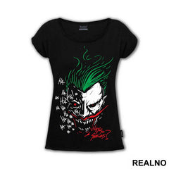 Why So Serious - Outline - Joker - Majica