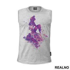 Mermaid Sitting On A Rock Silhouette - Sirene - Mermaid - Majica