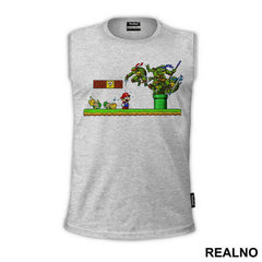 Super Mario - Nindža Kornjače - Majica