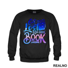Get Lost In A Good Book - Colors - Books - Čitanje - Knjige - Majica