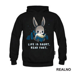 Life Is Short. Read Fast - Books - Čitanje - Knjige - Majica