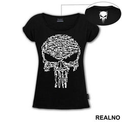 Guns - Skull - Punisher - Majica