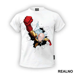 Breaking Though - One Punch Man - Majica