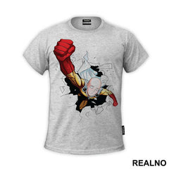 Breaking Though - One Punch Man - Majica