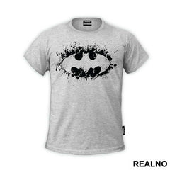 Splashing Yellow Logo - Batman - Majica