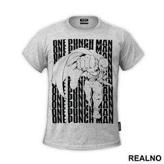 Saitama Text - One Punch Man - Majica
