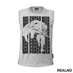 Saitama Text - One Punch Man - Majica