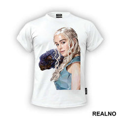 Daenerys Targaryen - Triangle Art - Game Of Thrones - GOT - Majica