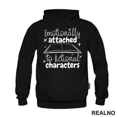 Emotionally Attached To Fictional Characters - Stars - Books - Čitanje - Knjige - Majica
