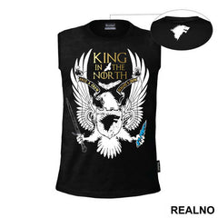 King In The North - Once A Crow, Always A Crow - Game Of Thrones - GOT - Majica