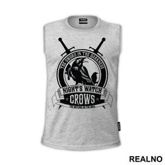 Night's Watch - Crows - The Sword In The Darkness, The Watcher On The Wall - Game Of Thrones - GOT - Majica