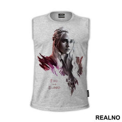 Daenerys Targaryen - Fire And Blood - Game Of Thrones - GOT - Majica