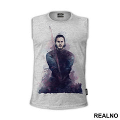 Jon Snow And Sword - Game Of Thrones - GOT - Majica