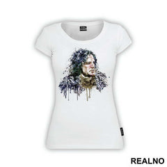 Jon Snow - Dripping Colors - Game Of Thrones - GOT - Majica
