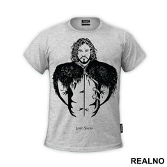 Lord Snow - Black Picture - Game Of Thrones - GOT - Majica