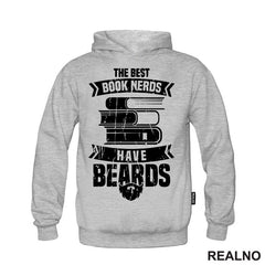 The Best Book Nerds Have Beards - Books - Čitanje - Knjige - Majica