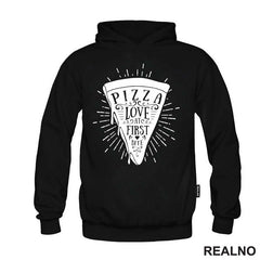 Pizza - Love At First Bite - Hrana - Food - Majica