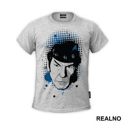 Spock - Blue Dots - Star Trek - Majica