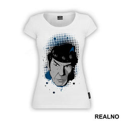 Spock - Blue Dots - Star Trek - Majica