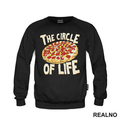 The Circle Of Life - Pizza - Hrana - Food - Majica